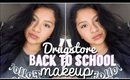 DRUGSTORE BACK TO SCHOOL MAKEUP TUTORIAL!