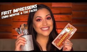Morphe X Jaclyn Hill Brush Collection First Impression ft. Too Faced Gingerbread Spice Palette