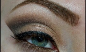 Naked 1 Palette: Caffe Latte Makeup