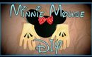 Minnie Mouse Bow & Gloves DIY Halloween Costume Tutorial