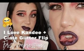 I WANT KANDEE | JUST PEACHY | GLITTER FLIP | FIRST IMPRESSIONS