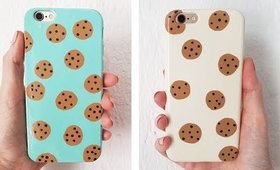 DIY Chocolate Chip Cookies Phone Cases