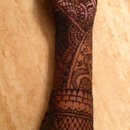 my fav henna design i'v e done on myself ❤️