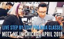 Learn How to Become a Working Professional Makeup Artist in my Chicago Makeup Seminars April 25-29th