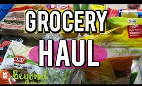 Grocery Haul + Weight Watchers Points