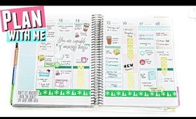 Plan As I Go Erin Condren Life Planner 2016 plan with me Vertical, Erin Condren Weekly Spread #79