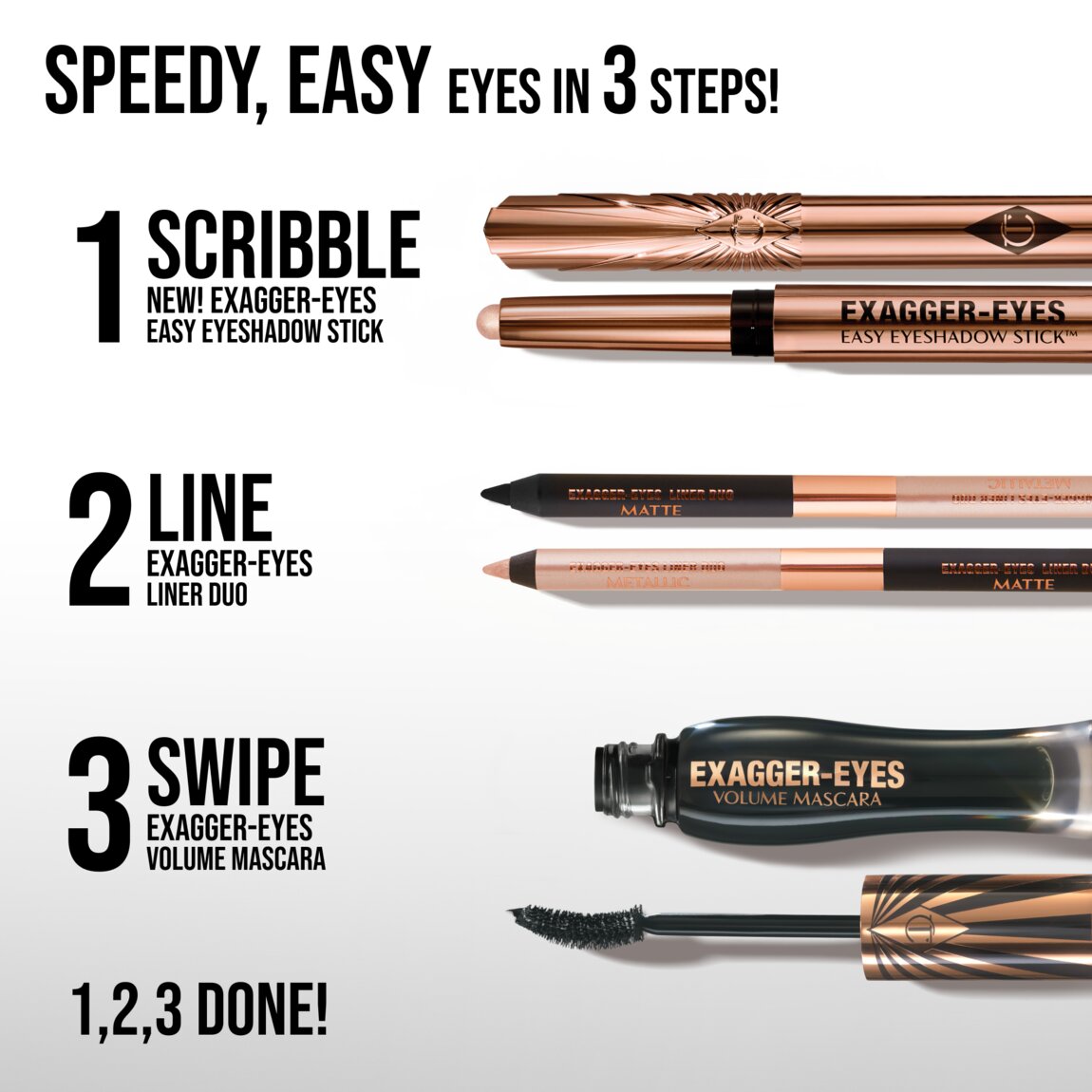 Charlotte Tilbury Exagger-Eyes Waterproof Eyeshadow Stick Bronzed