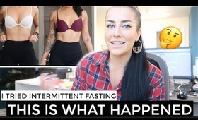I TRIED INTERMITTENT FASTING FOR 1 WEEK | RESULTS!