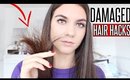 How To Fix EXTREMELY Damaged Hair At Home | Hair Hacks for DAMAGED HAIR !