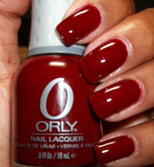 Orly Bus Stop Crimson | Lois L.'s Photo | Beautylish