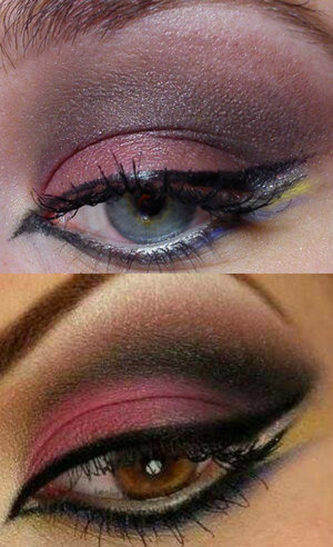 Red arabic look :)
My work is the upper picture.
