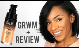 Everyday Makeup GRWM + Milani Foundation Review ▸ VICKYLOGAN