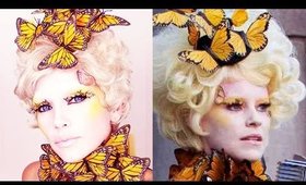 Effie Trinket Costume Makeup