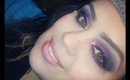 Smokey Purple & Pink Eyeshadow Makeup LOOK