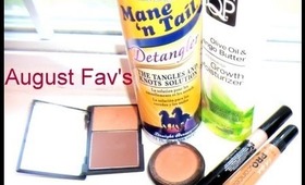 August favs Beauty & Hair Care Summer 2013