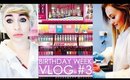 BIRTHDAY WEEK | EP 3 | Brow Tint & Barry M Factory Tour!