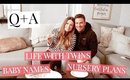 Q&A with Andrew (Plus Night Routine!): Baby Names? Nursery Plans? Life with Twins? | Kendra Atkins