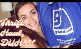 Huge Thrift Haul to Sell on Poshmark and Ebay! | Collab with Kayla Aston!
