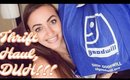 Huge Thrift Haul to Sell on Poshmark and Ebay! | Collab with Kayla Aston!