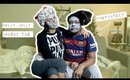 Testing Masks + Holly Jolly Holiday Tag With My BF | Vlogmas Day 17, 2017