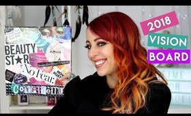 My 2018 Vision Board! Body Positivity, Confidence, and more | GlitterFallout