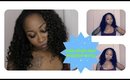 Aliexpress Install Review| Julia Virgin Hair: Brazilian Curly Hair 1st Glue Gun Upart