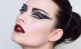 Punk / Goth inspired Siouxsie Sioux Makeup tutorial