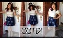 OOTD - How I Wear A Floral Crown | Camille Co