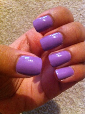 From the Hard as Nails collection by Sally Hansen - pretty color but chips easily 