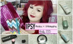 Ipsy Review and Unbagging | July 2015