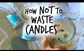 DIY: How NOT To Waste Bath & Body Works Candles