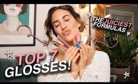 7 JUICIEST LIP GLOSSES (that make your lips look amazing) | Jamie Paige