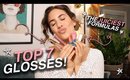 7 JUICIEST LIP GLOSSES (that make your lips look amazing) | Jamie Paige