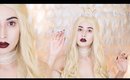 White Queen Makeup ✧ Wonderland Series ✧ Courtney Little