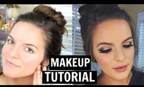 Easy Holiday Makeup Tutorial! | Casey Holmes