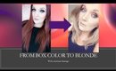 Hair Care - box color to blonde