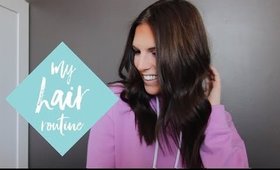 Everyday Loose & Wavy Curls / My Hair Routine