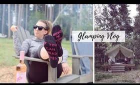 WEEKEND GLAMPING VLOG 🏕️ MENDOCINO GROVE, NORTHERN CALIFORNIA COAST, FORT BRAGG, OUTDOOR YOGA