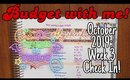 Budget With Me! | It Was Date Week! | Week 3 Check In |October 2019 | Bay Area Living | Debt Pay Off