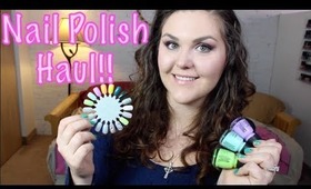 Nail Polish Haul!! OPI, China Glaze, Indies and MORE!!