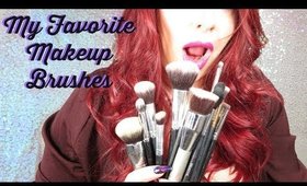 MY FAVORITE MAKEUP BRUSHES | Jessie Melendez