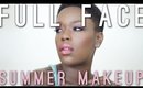 Sacha Full Face | Summer Makeup for Dark Skin