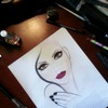 My vision coming to life ♥ face chart. 