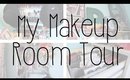 My Makeup Room Tour! Feb. 2016 | GlitterFallout