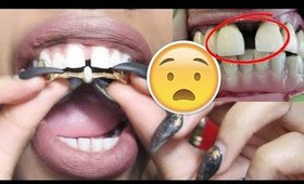My GAP GRILLZ Made My Gap BIGGER?!!