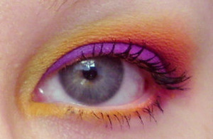 Modified version of a look from a tutorial.