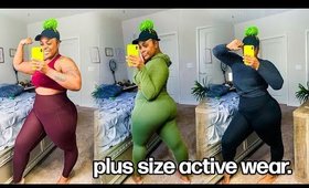 BEST PLUS SIZE WORKOUT CLOTHES | Old Navy Activewear Haul