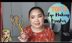 Top 5 Eye Makeup Brushes + UAE giveaway (ENGLISH) nosebleed
