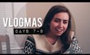 Vlogmas Days 7-9 | Intense Gingerbread House Competition