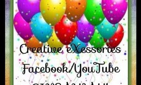 Creative eXessories Facebook/YouTube GIVEAWAY (CLOSED) Winners Announced!!!!!